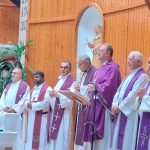 Funeral del padre trinitario Felipe Alonso Bajo en la parroquia de Aluche