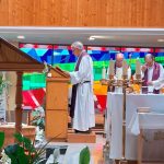 Funeral del padre trinitario Felipe Alonso Bajo en la parroquia de Aluche