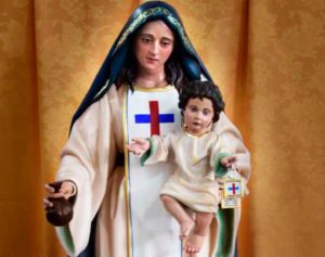nueva imagen Nuestra Señora del Remedio Parroquia San Juan Bautista de la Concepción Madrid Aluche